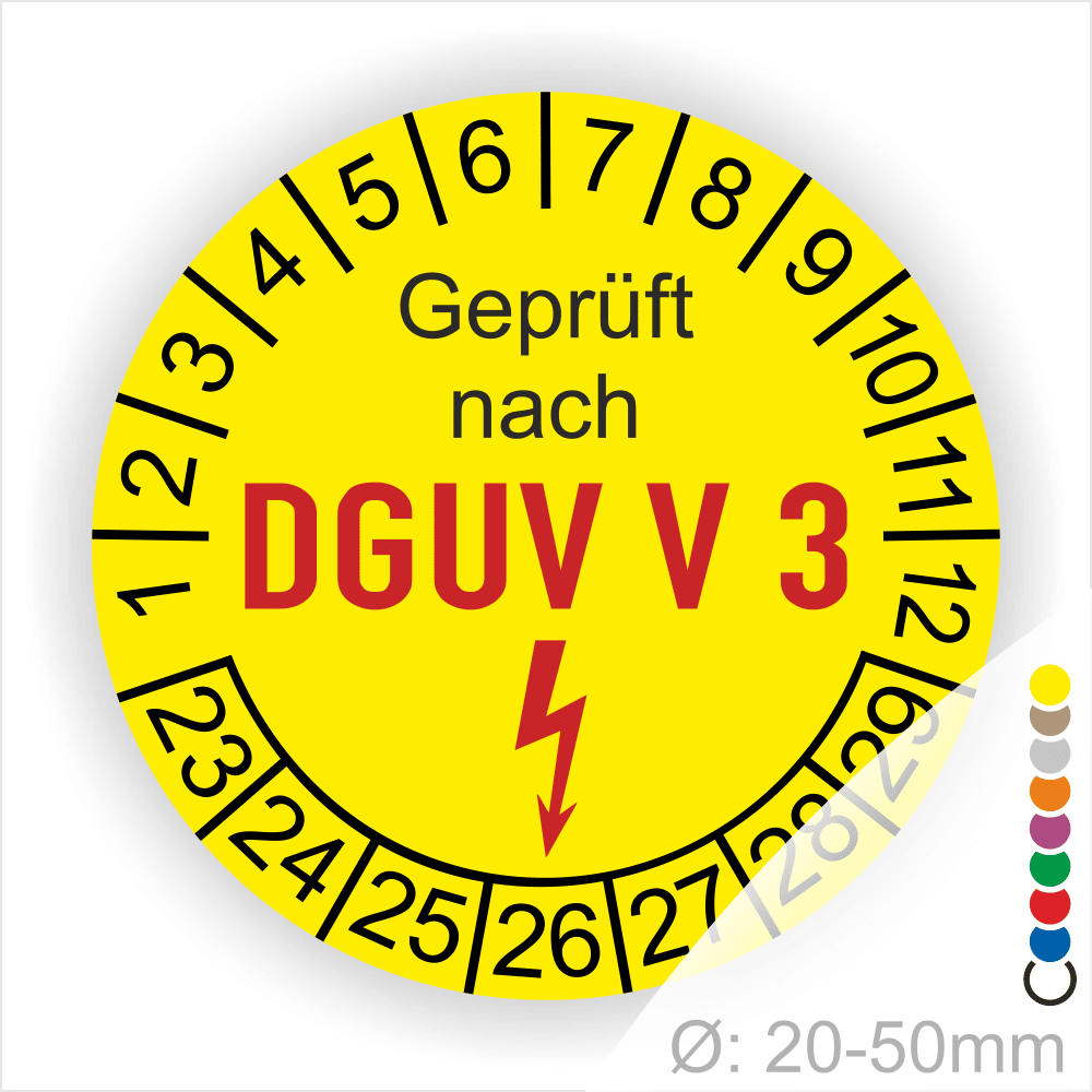 Dguv V3 Prufung Mainburg.httpswww.printengel.dewp contentuploads202108DGUV V3 Pruefung Startjahr 23 DGUV0004 gelb